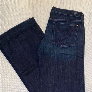 7 for all mankind “dojo” jeans.